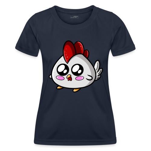 ¡Pollo Kawaii! - Camiseta funcional para mujeres