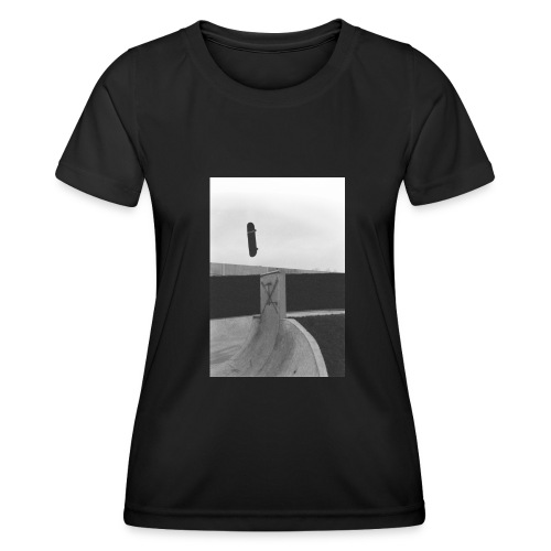 Skateboard - Frauen Funktions-T-Shirt