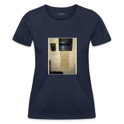 Stuck in the paperholder - Funktions-T-shirt dam