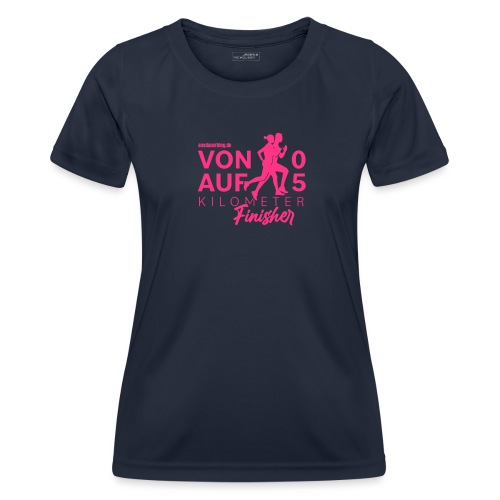 Von 0 auf 5km - Finisher-Shirt - Frauen Funktions-T-Shirt