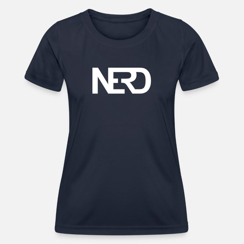 Nerd - Women's Functional T-Shirt - navy
