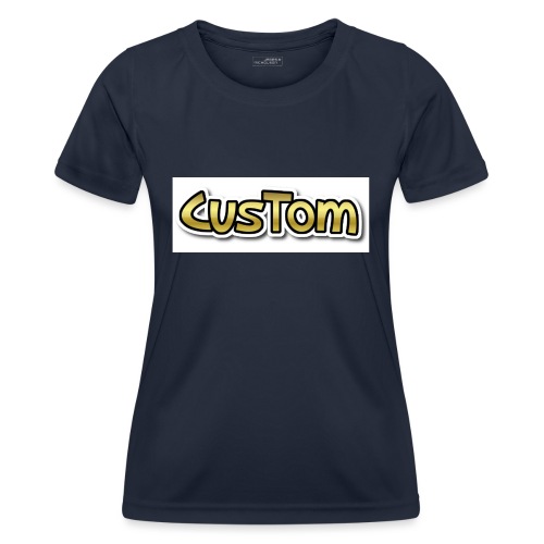 CusTom GOLD LIMETED EDITION - Functioneel T-shirt voor vrouwen