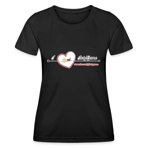 iloveitalygame - Maglietta sportiva per donna