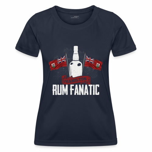 T-shirt Rum Fanatic - Hamilton, Bermuda - Funkcjonalna koszulka damska