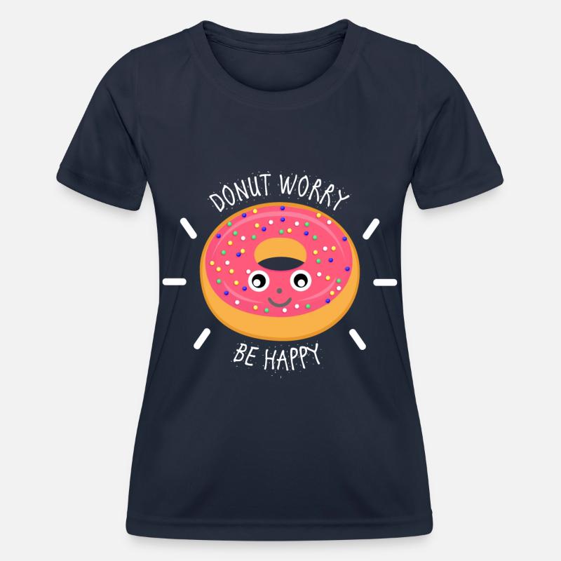 donut - Women's Functional T-Shirt - navy