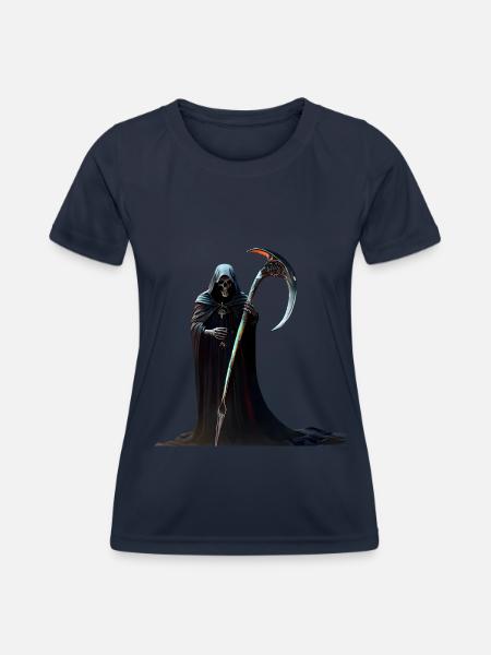 Sensenmann - Frauen Funktions-T-Shirt - Navy
