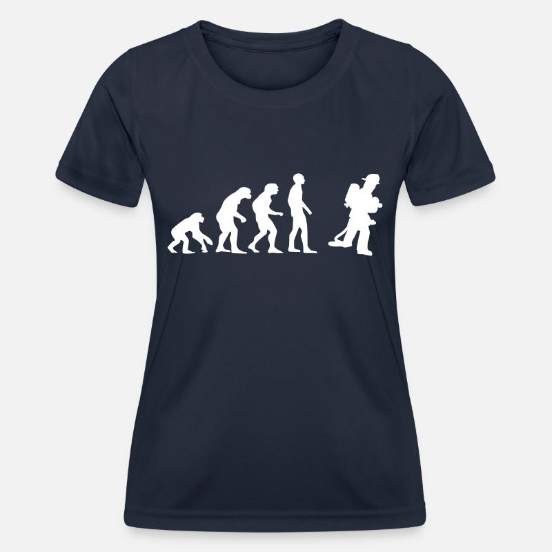 firefighter evolution - Women's Functional T-Shirt - navy