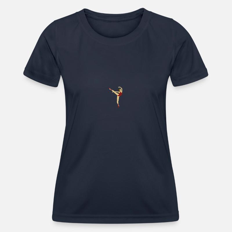 red dancer - Women's Functional T-Shirt - navy