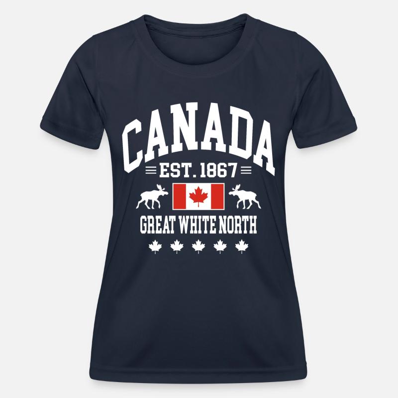 Canada - Women's Functional T-Shirt - navy
