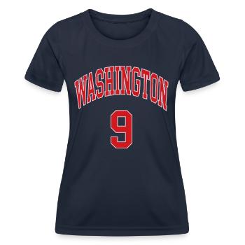 Washington 9 - T-shirt sport Femme - bleu marine - Devant - AI Model Female 172 light (172cm)
