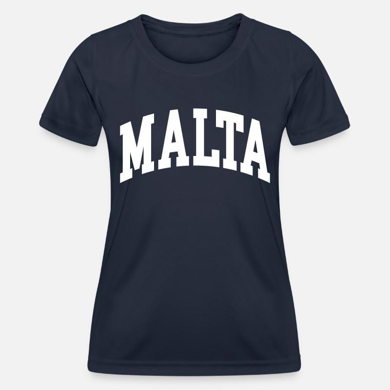Malta - Women's Functional T-Shirt - navy