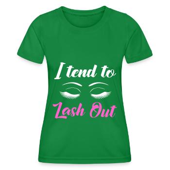 Kosmetik Make-up Kosmetikerin - Frauen Funktions-T-Shirt - Kelly Green - Vorne - AI Model Female 172 dark (172cm)