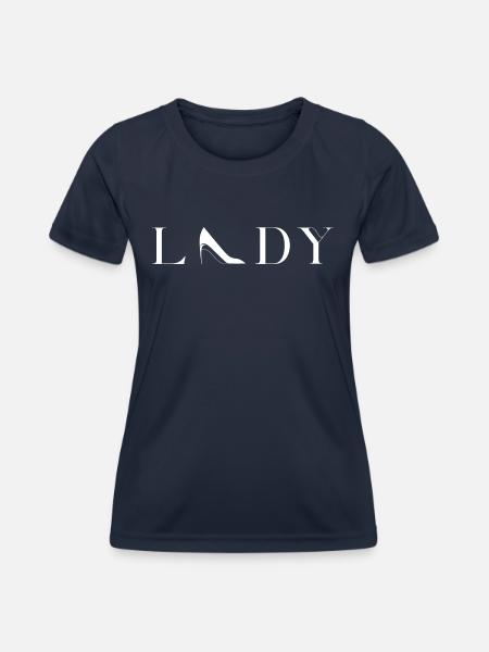 Lady - Frauen Funktions-T-Shirt - Navy