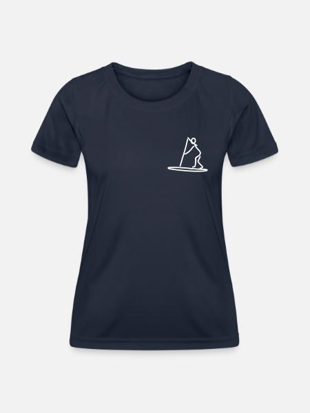 iYpsilon SuP 2 - Frauen Funktions-T-Shirt - Navy