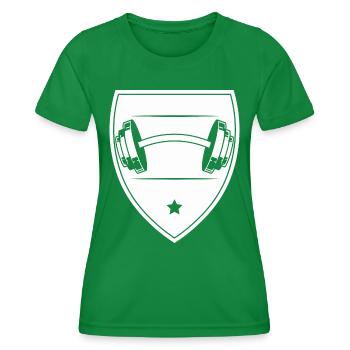 Musculation Haltérophilie Fitness Workout - T-shirt sport Femme - vert - Devant - AI Model Female 172 dark (172cm)