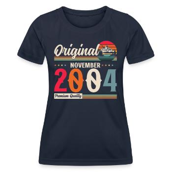 20th Birthday Legend November 2004 Volume 04 - Women's Functional T-Shirt - navy - Front - AI Model Female 172 light (172cm)
