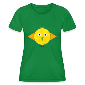 Vogel - Frauen Funktions-T-Shirt - Kelly Green - Vorne - AI Model Female 172 dark (172cm)