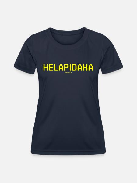 Helapidaka - Women's Functional T-Shirt - navy