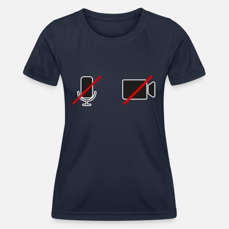 off camera | STUMM| Gift - Women's Functional T-Shirt - navy