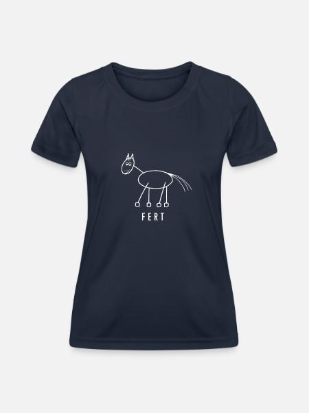 FERT® - Frauen Funktions-T-Shirt - Navy