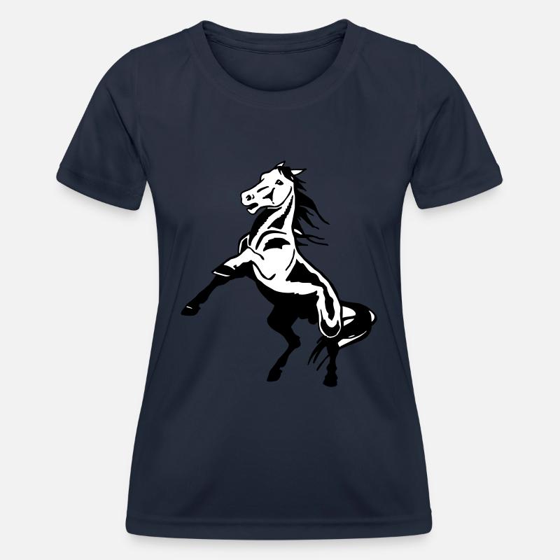 blockedTitle - Women's Functional T-Shirt - navy