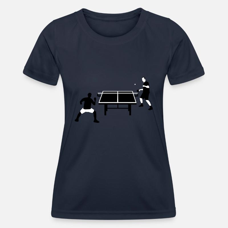 table_tennis_052012_c_2c - Women's Functional T-Shirt - navy