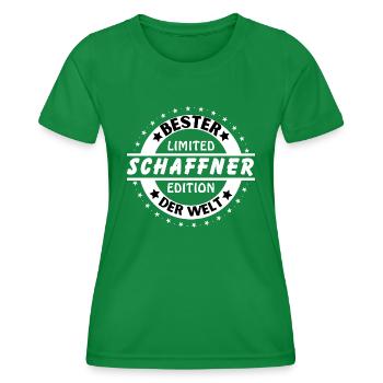Best conductor in the world - Women's Functional T-Shirt - kelly green - Front - AI Model Female 172 dark (172cm)