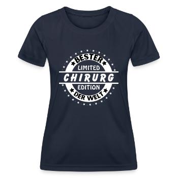 Best surgeon in the world - Women's Functional T-Shirt - navy - Front - AI Model Female 172 light (172cm)