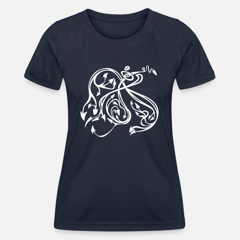 Pile - Funktionsshirt til damer - marineblå