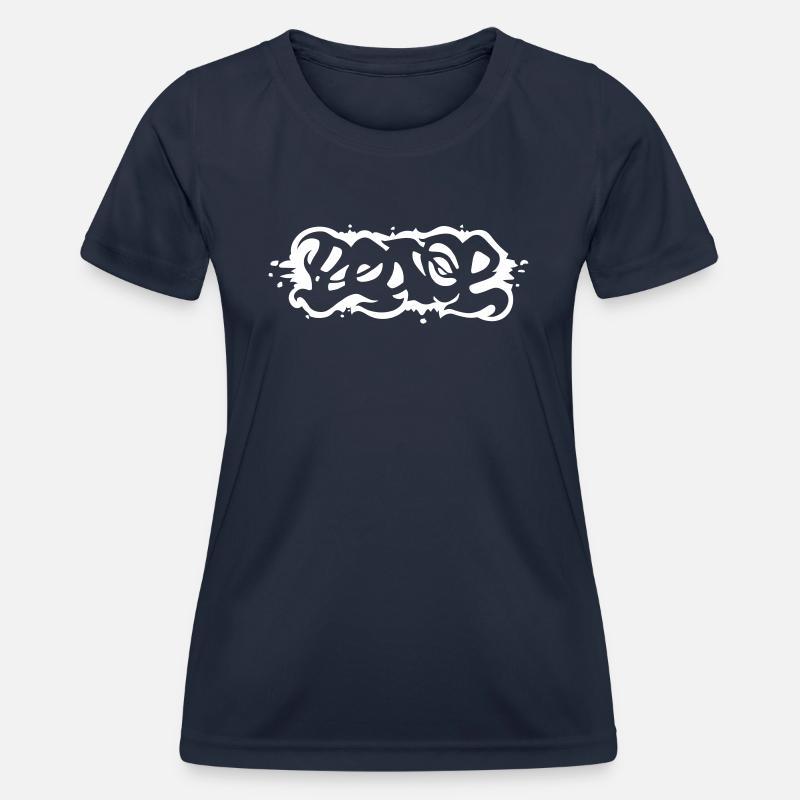 Peace - Women's Functional T-Shirt - navy