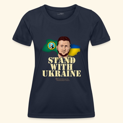 Ukraine Washington - Frauen Funktions-T-Shirt