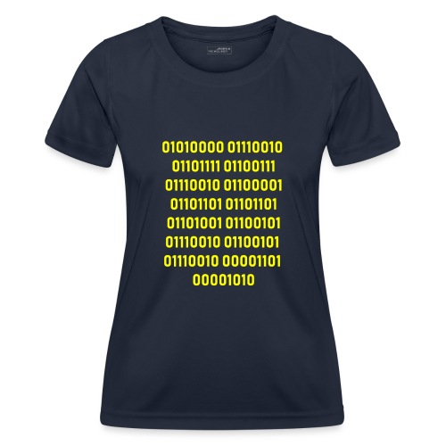 programmierer binärcode geschenk - Frauen Funktions-T-Shirt