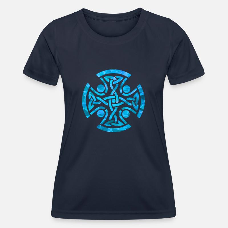 Celtic Knot - Women's Functional T-Shirt - navy