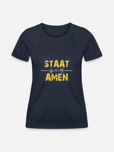 Staatsexamen - Frauen Funktions-T-Shirt - Navy