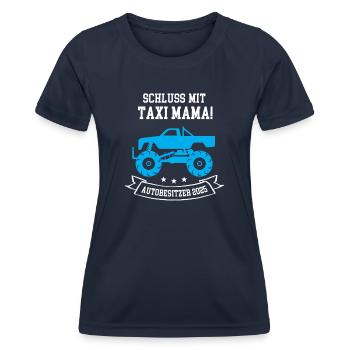 Autobesitzer 2025 Führerschein Bestanden Autofan - Frauen Funktions-T-Shirt - Navy - Vorne - AI Model Female 172 light (172cm)