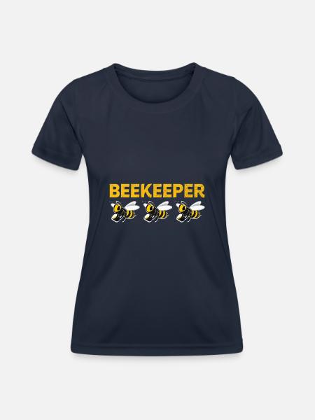 Imker - Frauen Funktions-T-Shirt - Navy