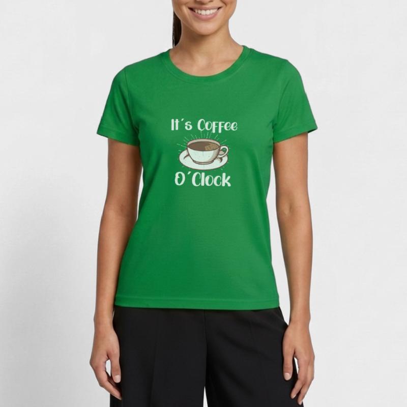 Coffee Lover Caffeine Molecule Java Latte Espresso Women's Functional T-Shirt
