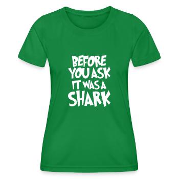 Leg amputee assembly required - Women's Functional T-Shirt - kelly green - Front - AI Model Female 172 dark (172cm)