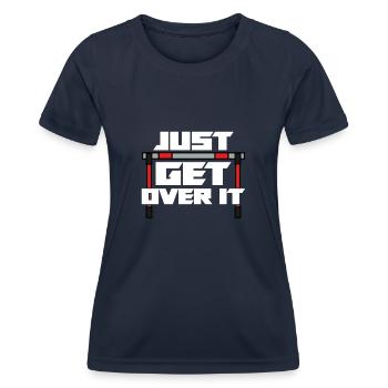 Athlétisme Athlétisme Coureurs Course Cadeau - T-shirt sport Femme - bleu marine - Devant - AI Model Female 172 light (172cm)