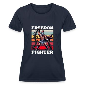 Julius Caesar Roman History Roman Empire - Women's Functional T-Shirt - navy - Front - AI Model Female 172 light (172cm)