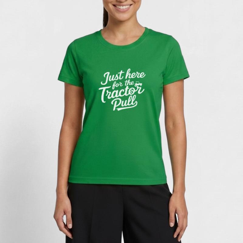 Tractor Pulling Tractor Pulling Tractor Power Farm Women's Functional T-Shirt