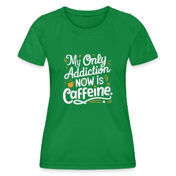 Genesung Nach Alkoholabhängigkeit Nüchternheit Aa - Frauen Funktions-T-Shirt - Kelly Green - Vorne - AI Model Female 172 dark (172cm)