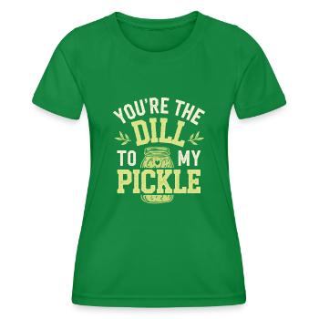 Conservation des aliments faits maison - T-shirt sport Femme - vert - Devant - AI Model Female 172 dark (172cm)