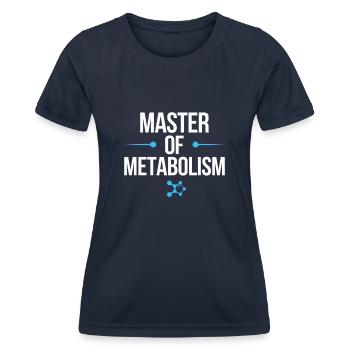 Science médicale pour l’endocrinologie - T-shirt sport Femme - bleu marine - Devant - AI Model Female 172 light (172cm)