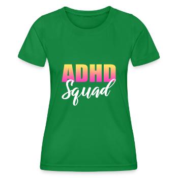Neurodiversität Psychischer Gesundheitsberater - Frauen Funktions-T-Shirt - Kelly Green - Vorne - AI Model Female 172 dark (172cm)