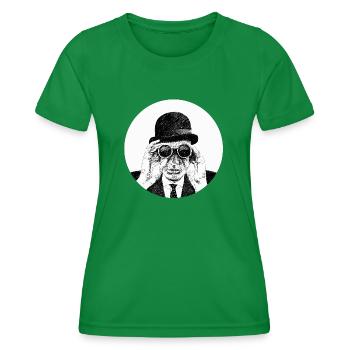 Espion - T-shirt sport Femme - vert - Devant - AI Model Female 172 dark (172cm)