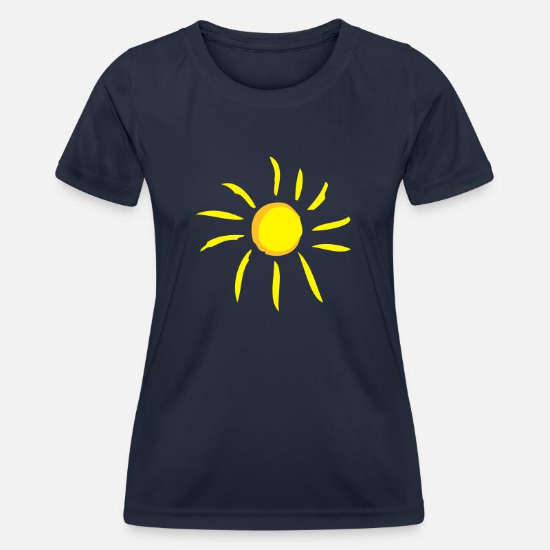 sun - Women's Functional T-Shirt - navy