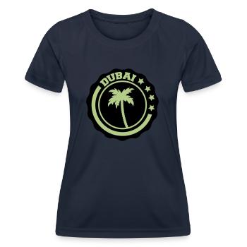 Dubai - Women's Functional T-Shirt - navy - Front - AI Model Female 172 light (172cm)