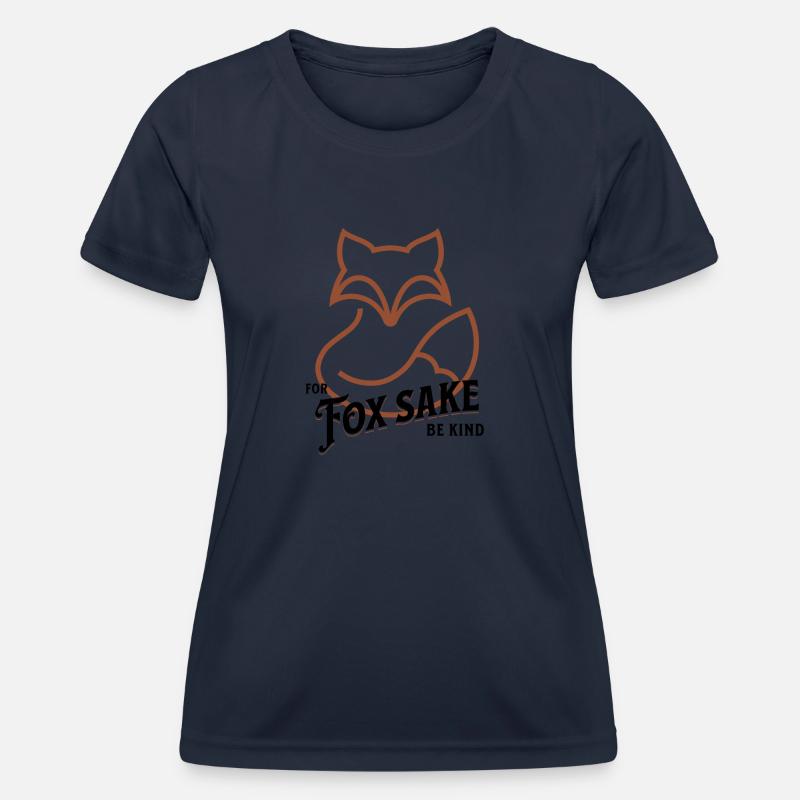 For Fox sake - Women's Functional T-Shirt - navy