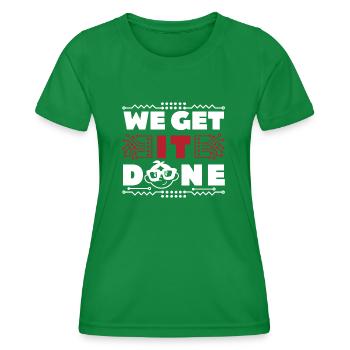 Nous faisons it-fachmann Informatiker Computer - T-shirt sport Femme - vert - Devant - AI Model Female 172 dark (172cm)